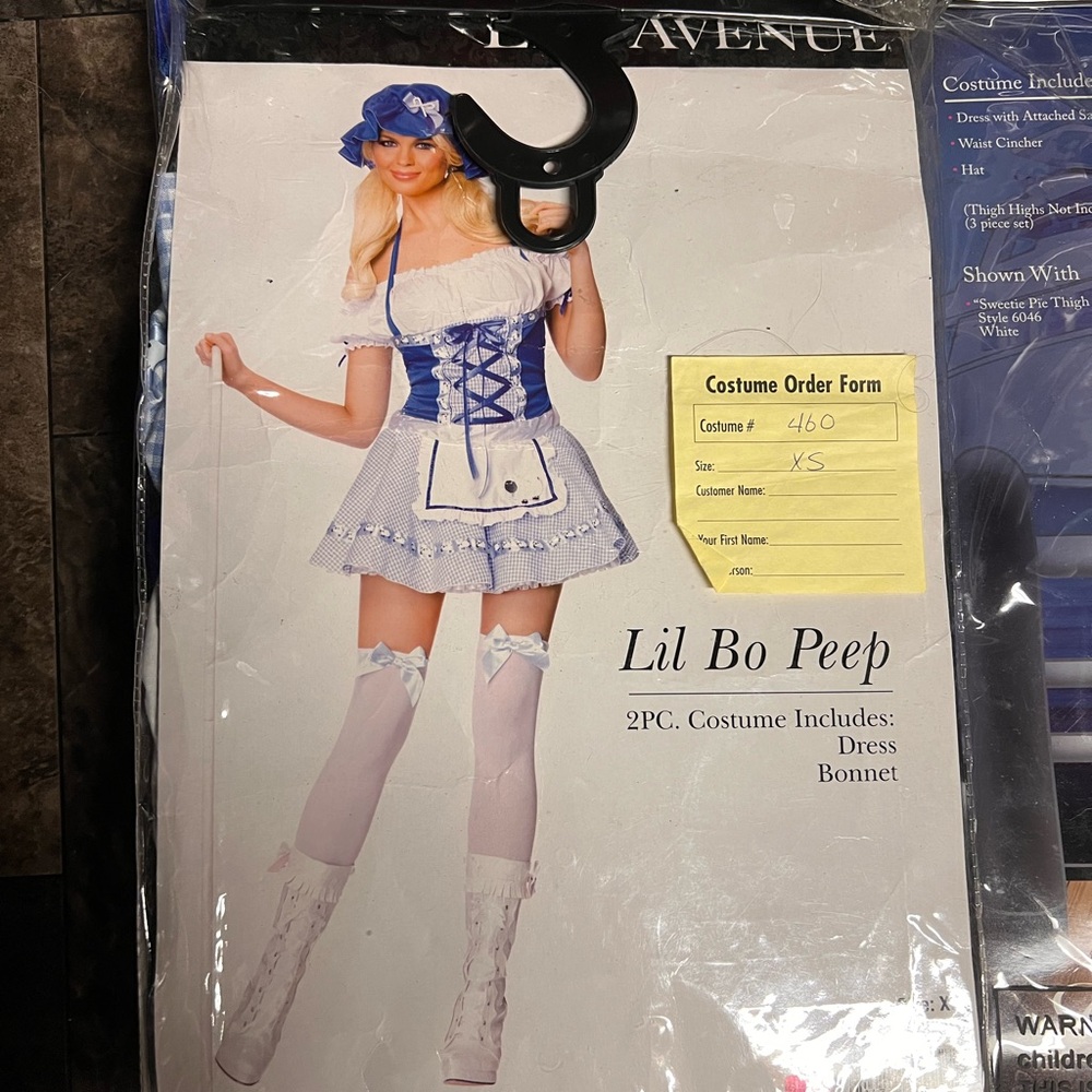 Leg Avenue Blue and White Lil Bo Peep Costume